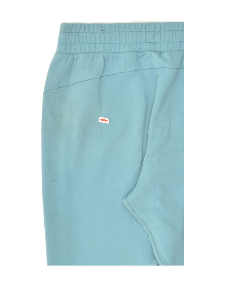 PUMA Womens Tracksuit Trousers UK 10 Small Blue | Vintage Puma | Thrift | Second-Hand Puma | Used Clothing | Messina Hembry 