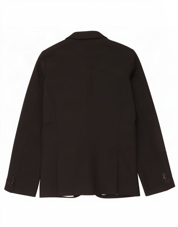 Marks & Spencer Dame Autograph 2 Button Blazer Jacket UK 10 Small Black
