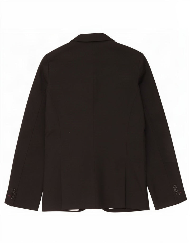 Marks & Spencer Dame Autograph 2 Button Blazer Jacket UK 10 Small Black