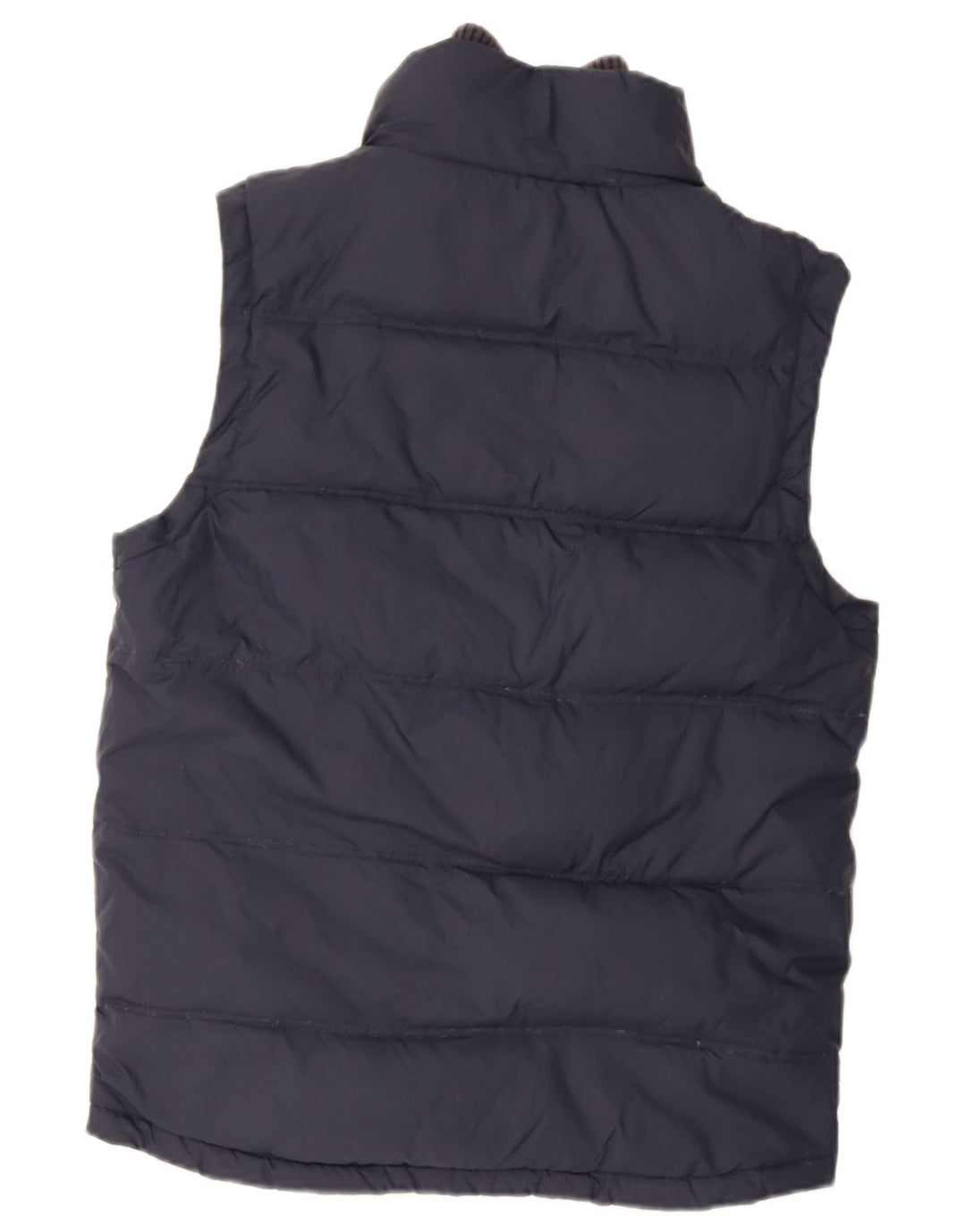Superdry Herre Polstret Gilet UK 38 Medium Navy Blue Nylon