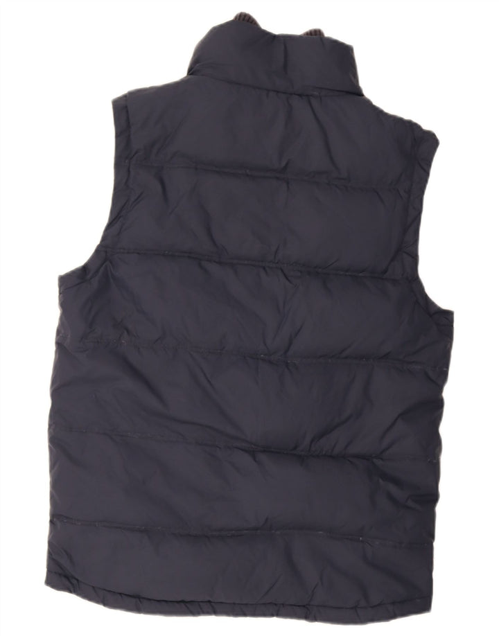 Superdry Herre Polstret Gilet UK 38 Medium Navy Blue Nylon