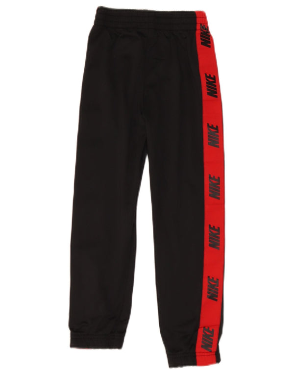 Nike Boys Grafisk træningsdragt Bukser Joggers 6-7 år Sort Colourblock