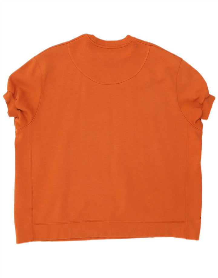 Adidas Herre Loose Fit T-Shirt Top Lille Orange