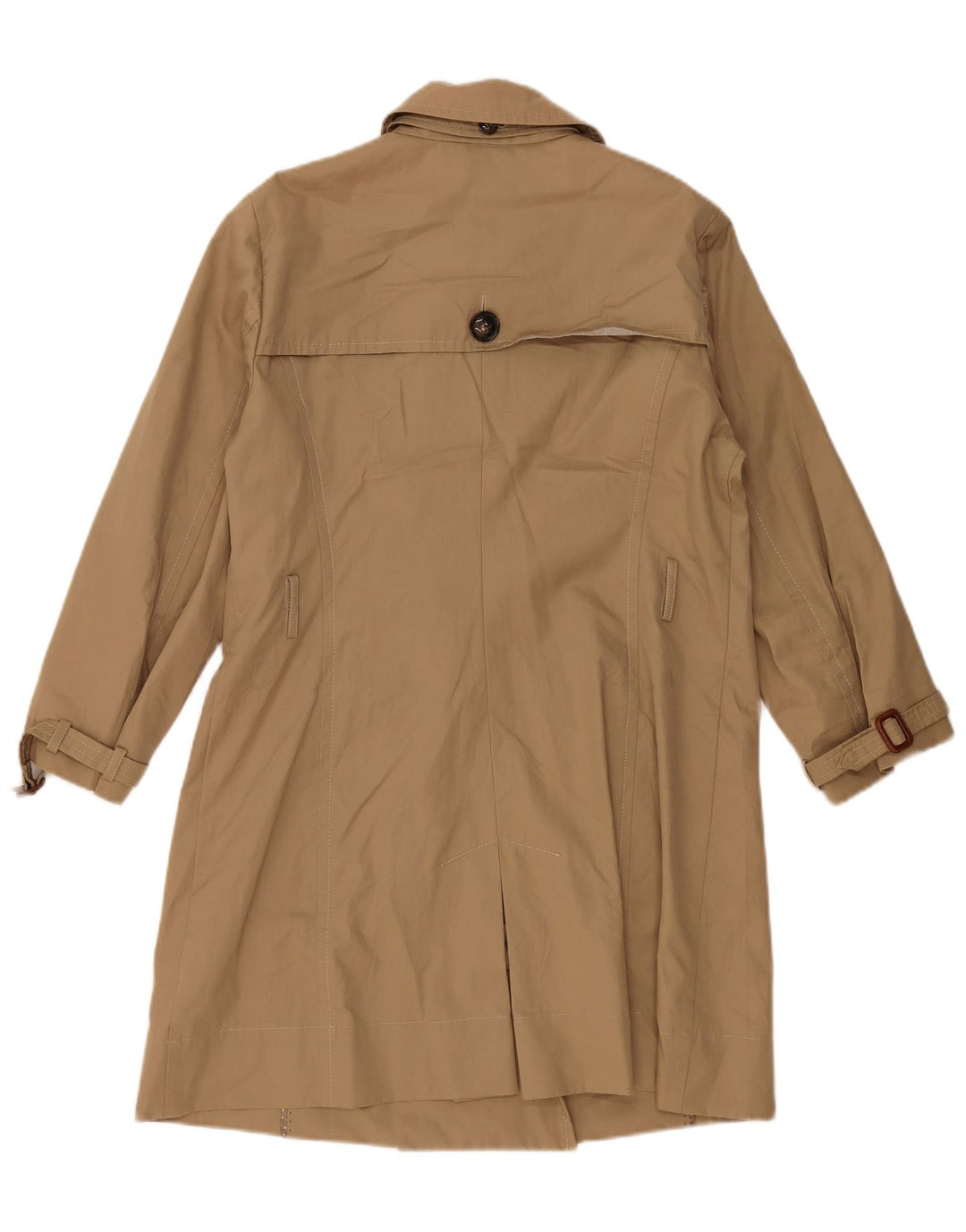 Max Mara Dame Weekend Trench Coat UK 18 XL Beige Bomuld