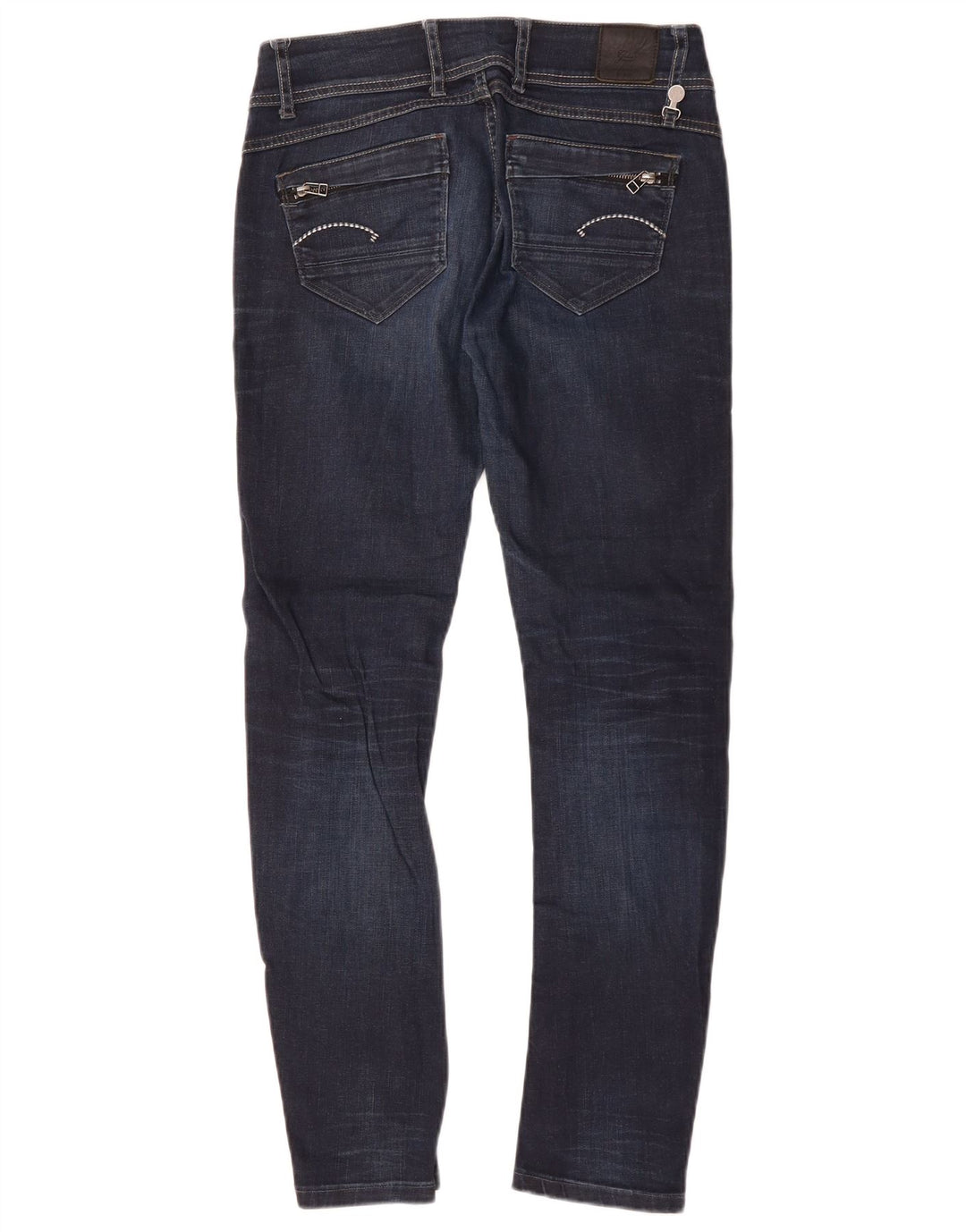 G-STAR Dame Skinny Jeans W27 L30 Marineblå Bomuld