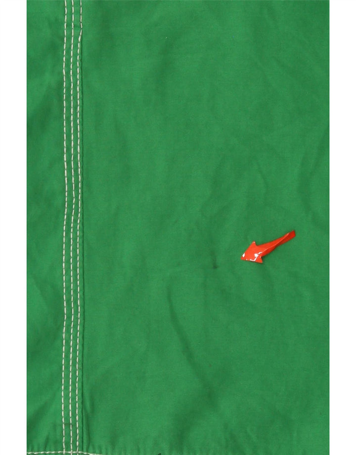 Superdry Herre grafiske svømmeshorts XL Grøn Colourblock Polyester