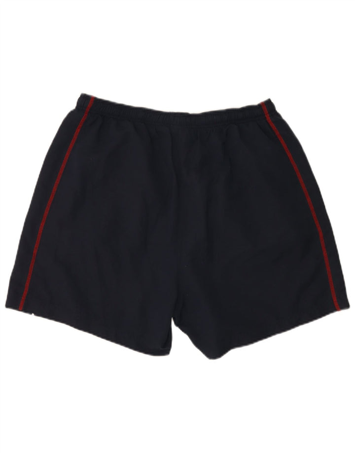 Reebok Herre grafiske sportsshorts store marineblå polyester