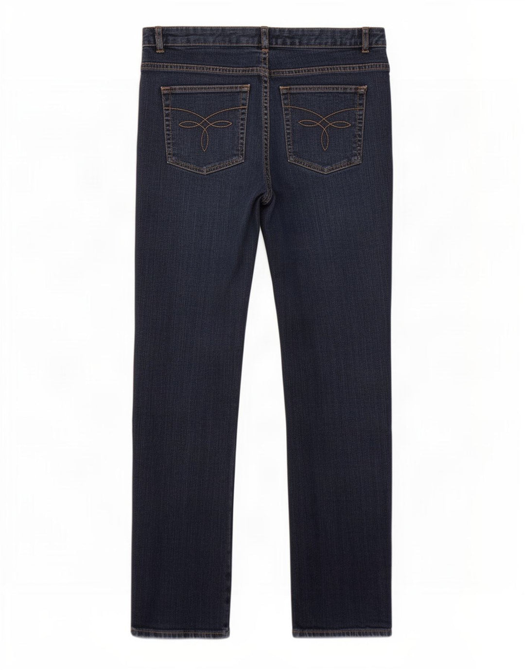 Chaps Lige Jeans til kvinder US 12 Large W36 L32 Marineblå Bomuld