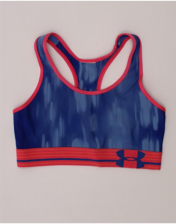 Under Armour Graphic Sports BH Top Small Blue Tie Dye Sports