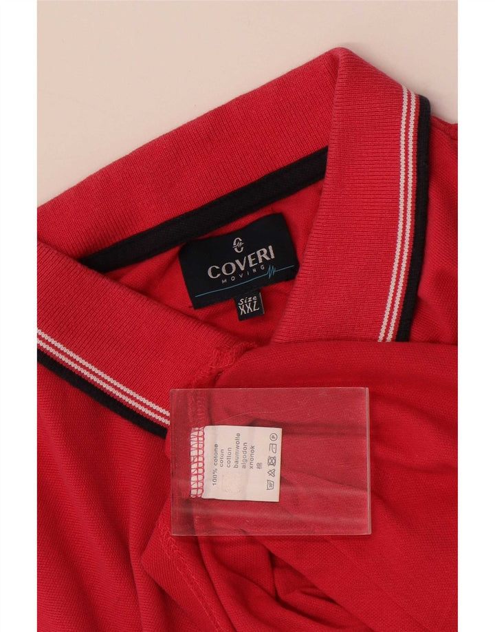 Coveri Polo Shirt til mænd 2XL Pink Bomuld