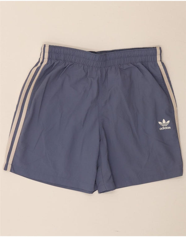 Adidas Badeshorts til mænd mellemblå polyamid