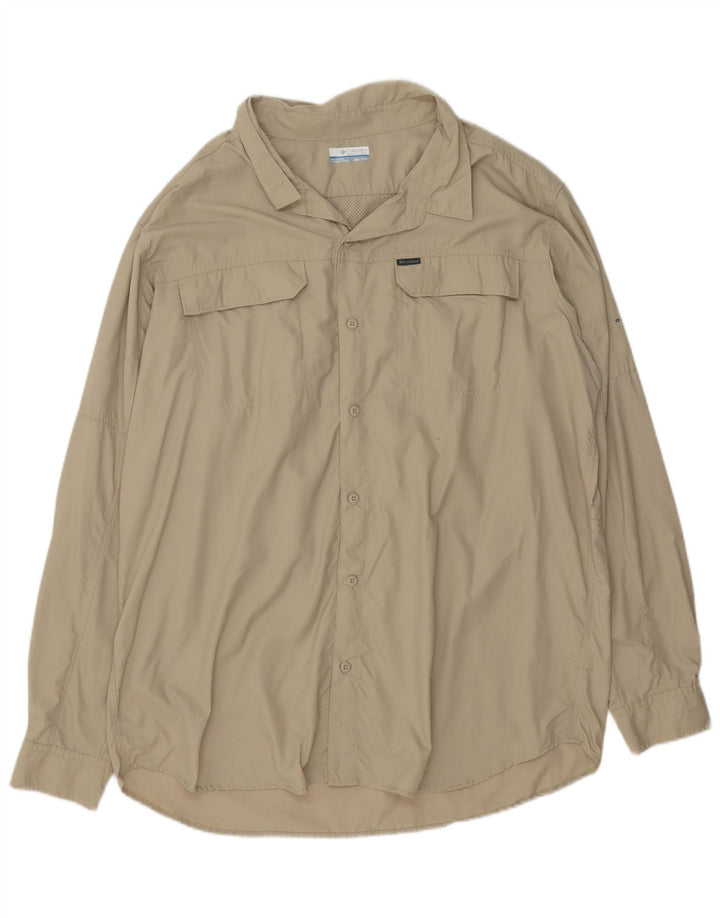 Columbia herreskjorte 2XL Khaki