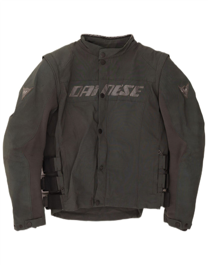 Dainese Herre Graphic Racer Jacket IT 52 Stor Grå Colourblock Nylon