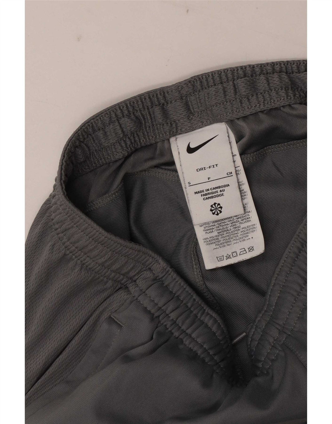 Nike Herre Dri Fit træningsdragt Bukser Små grå Colourblock Polyester