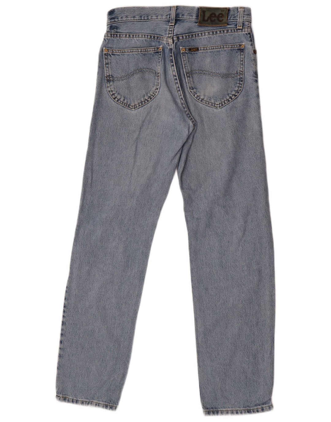 Lee Mens Brooklyn Straight Jeans W30 L32 Blå Bomuld