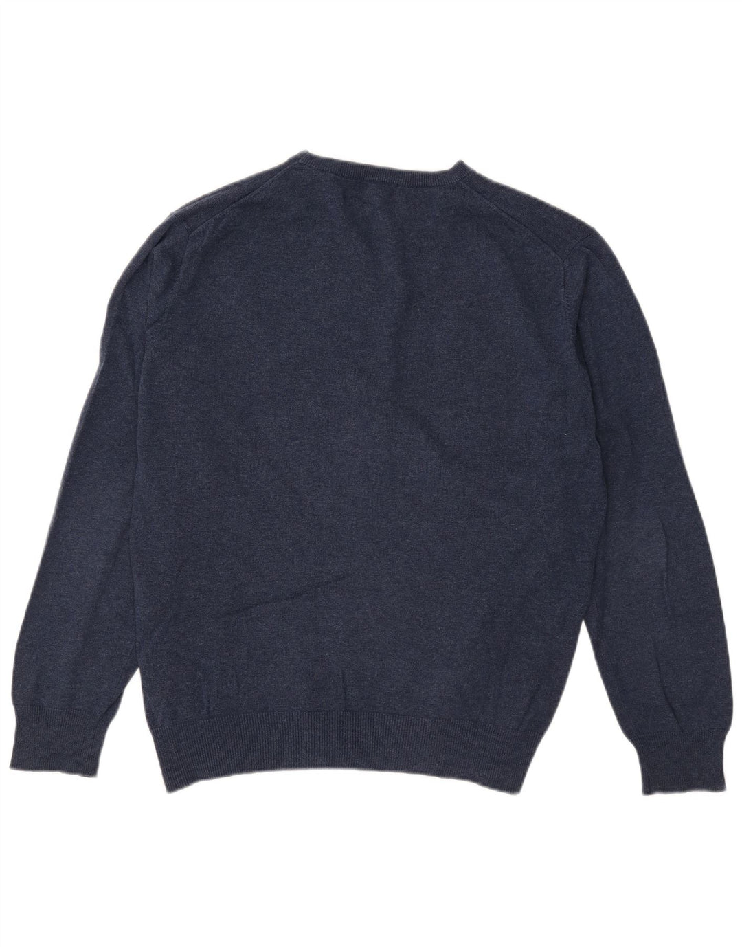 Gant herre rund hals sweater stor marineblå bomuld