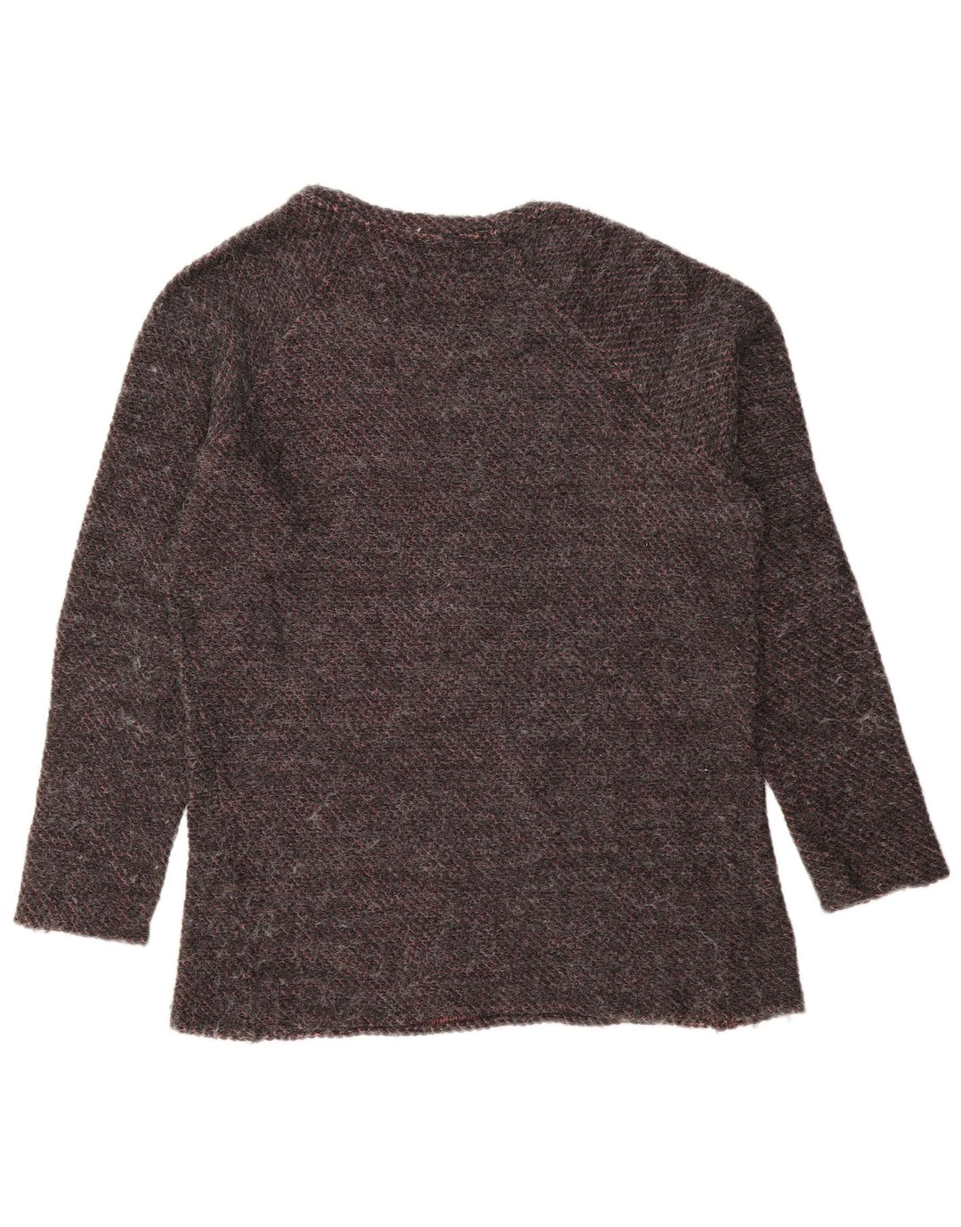 Zara Herre Boat Neck Jumper Sweater Medium Grå Stribet Akryl