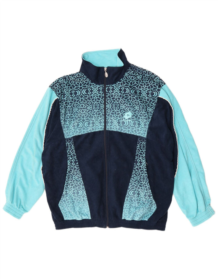 Lotto Træningsdragt til mænd Topjakke XL Marineblå Colourblock Polyester