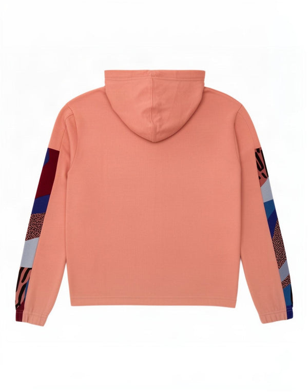 Adidas hættetrøje med lynlås til piger 14-15 år Pink Colourblock Bomuld
