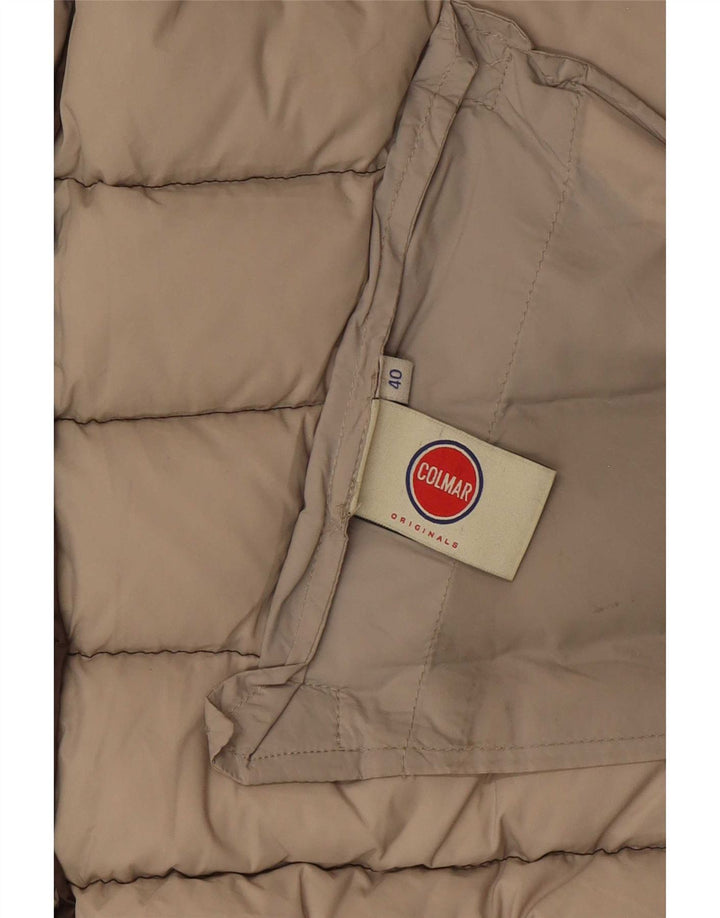 Colmar Polstret hættejakke til kvinder EU 40 Medium Brun Polyester