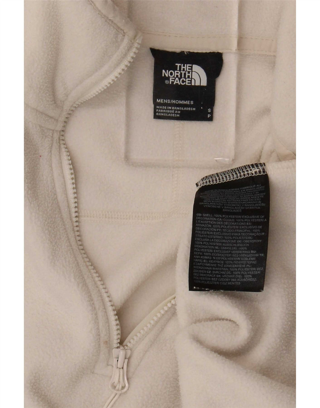 The North Face Herre lynlåshals Fleece Jumper Lille Beige Polyester
