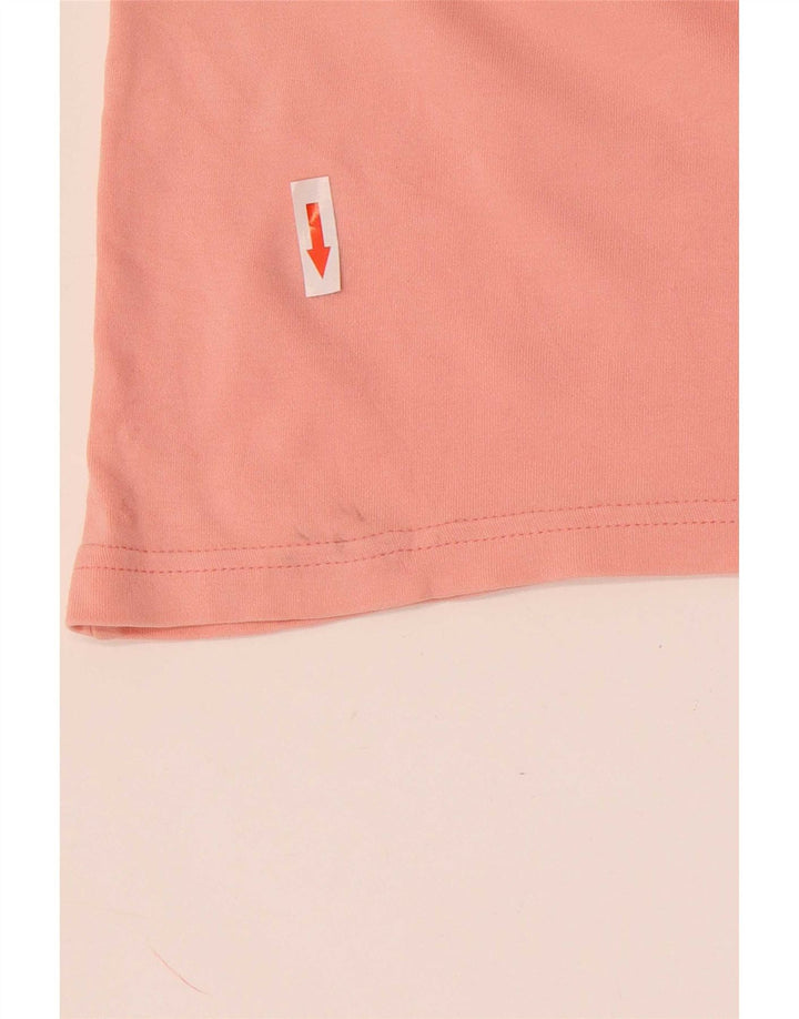 Puma Dame Polo Shirt UK 14 Large Pink