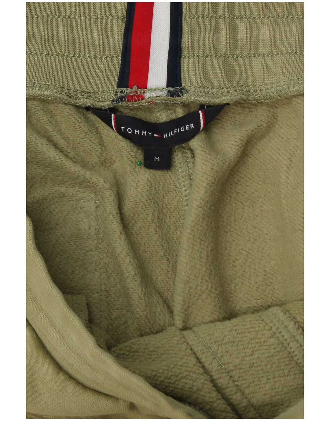 TOMMY HILFIGER Grafisk træningsdragt til mænd Joggers Medium Green