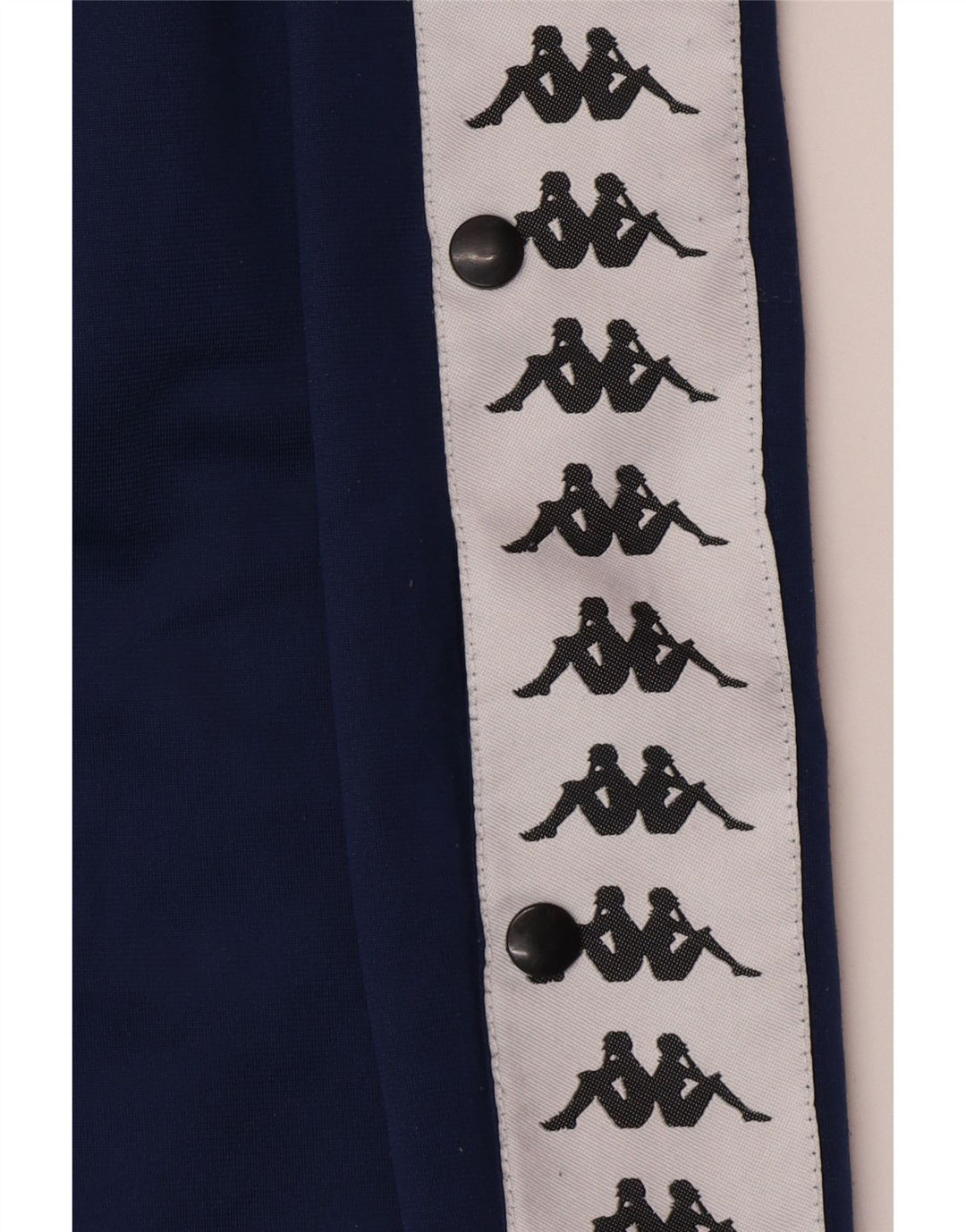 KAPPA Grafisk træningsdragt bukser til mænd 2XL Marineblå Colourblock Polyester