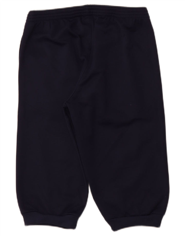 ERREA Bermuda sportsshorts til kvinder UK 10 Small Navy Blue Polyester