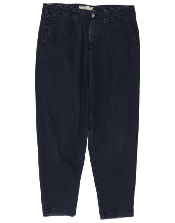 Fat Face Dame tilspidsede Chino Bukser UK 12 Medium W32 L26 Navy Blue