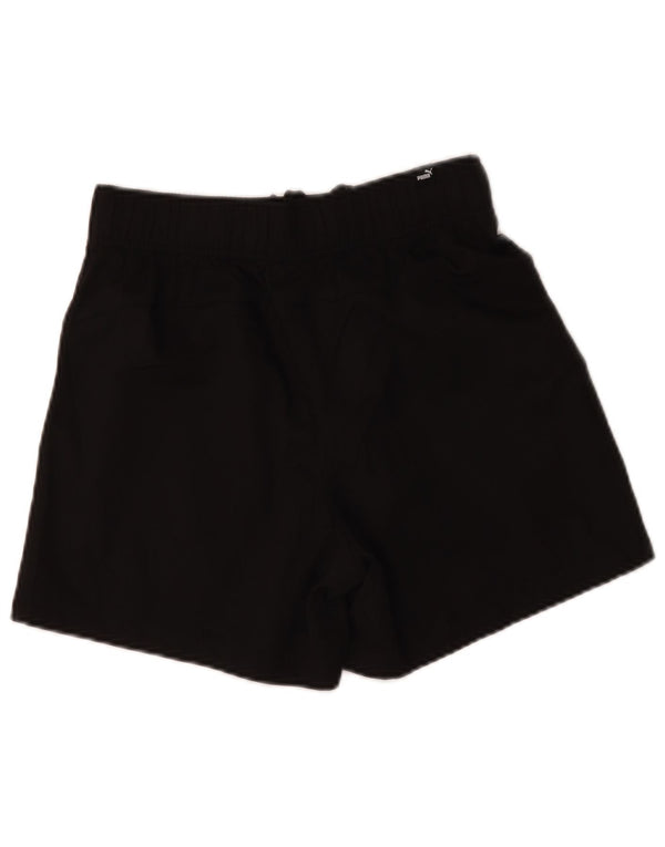Puma Herre grafiske sportsshorts Små sorte polyester