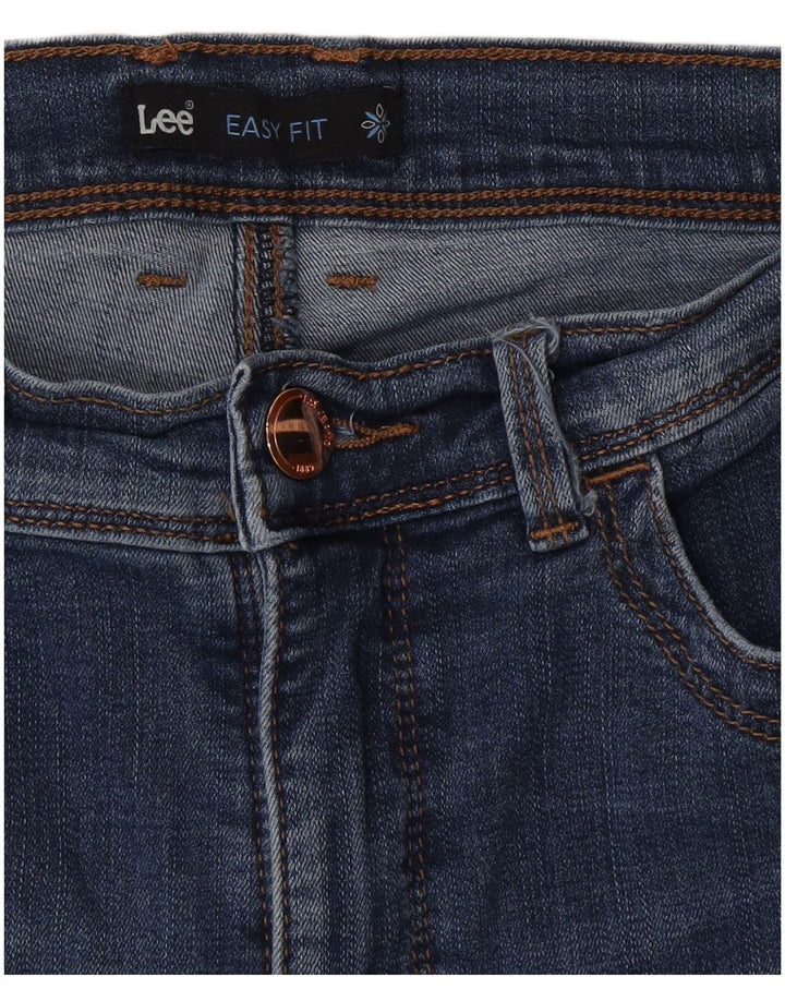 Lee Dame Capri Jeans US 10 Large W30 L23 Blå Bomuld