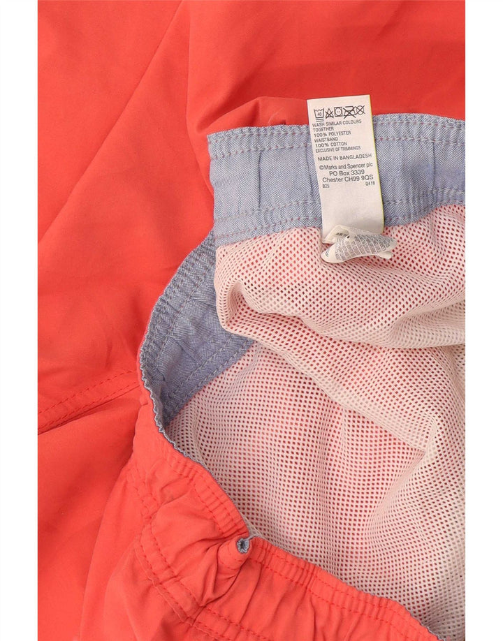 Marks & Spencer Badeshorts til mænd 2XL orange bomuld