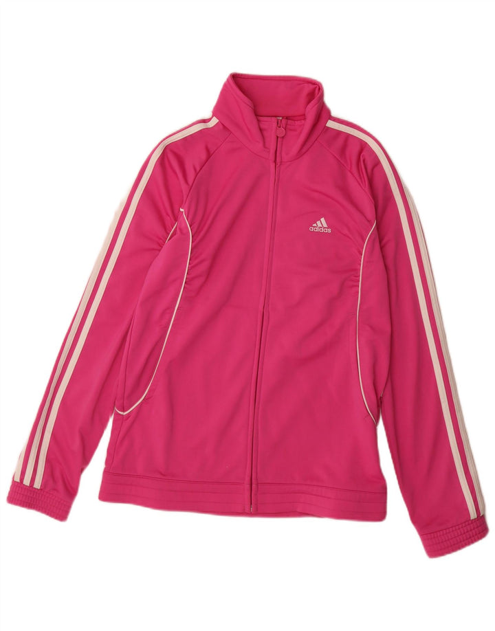 Adidas Pige Træningsdragt Topjakke 15-16 År Pink Polyester