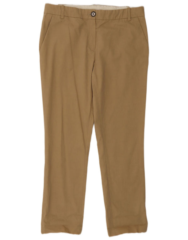 Lacoste lige chinobukser til kvinder str. 40 Medium W30 L28 Beige bomuld