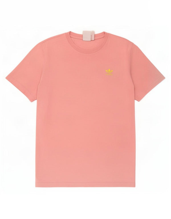 Adidas Herre grafisk T-shirt Top Stor Pink Bomuld