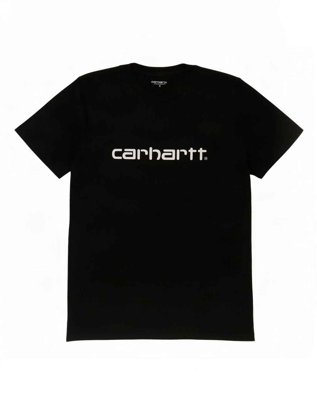 Carhartt Herre grafisk T-shirt Top Lille sort bomuld