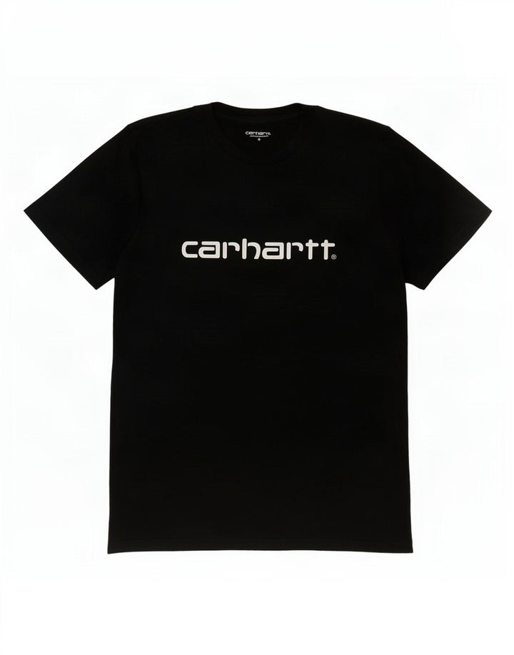Carhartt Herre grafisk T-shirt Top Lille sort bomuld
