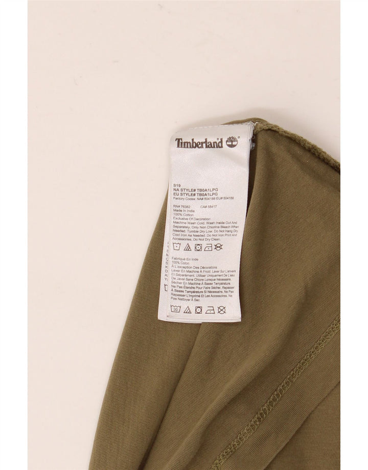 Timberland Herre T-Shirt Top XL Khaki