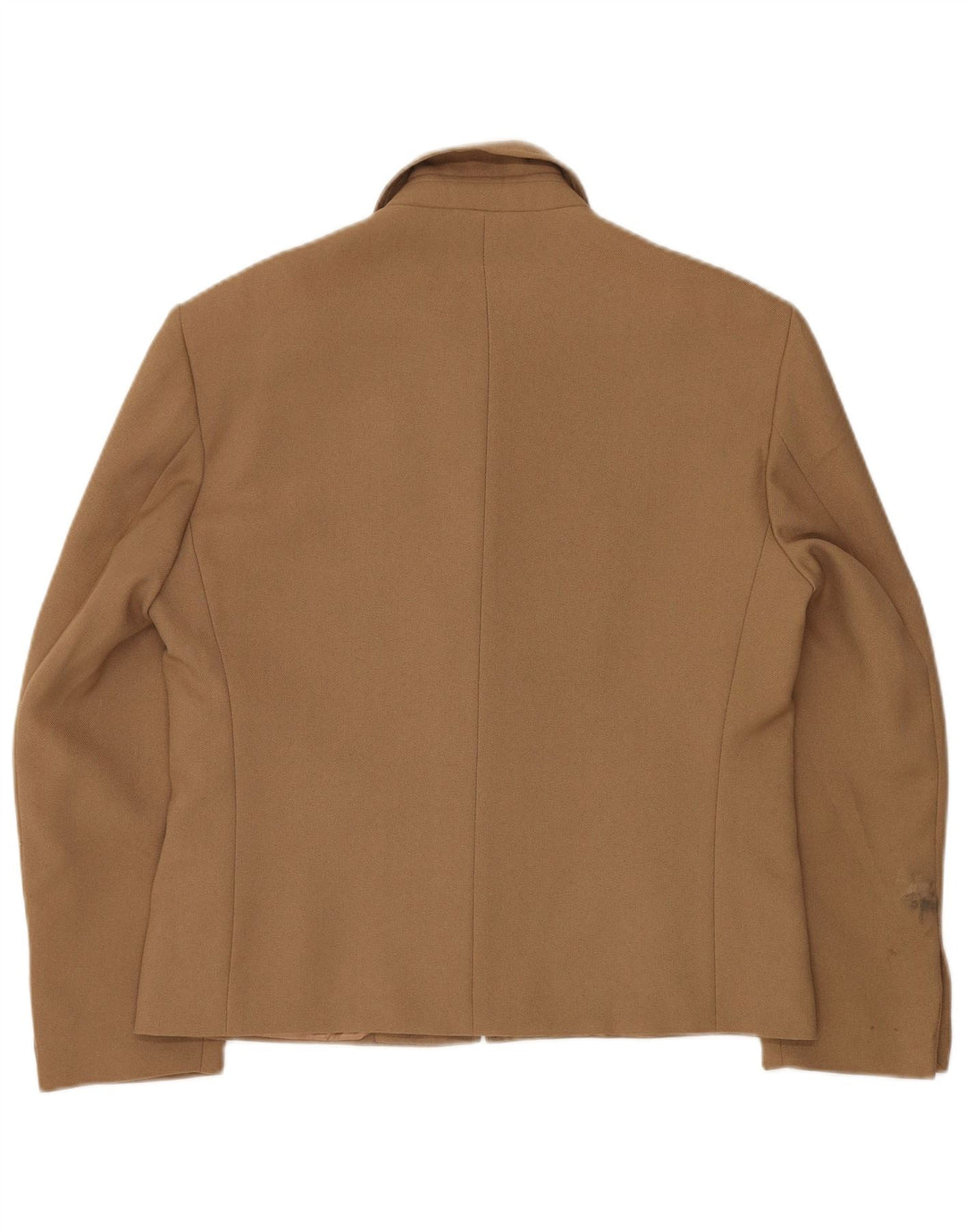 VINTAGE Dame Blazer Jacket IT 48 XL Brun Polyester