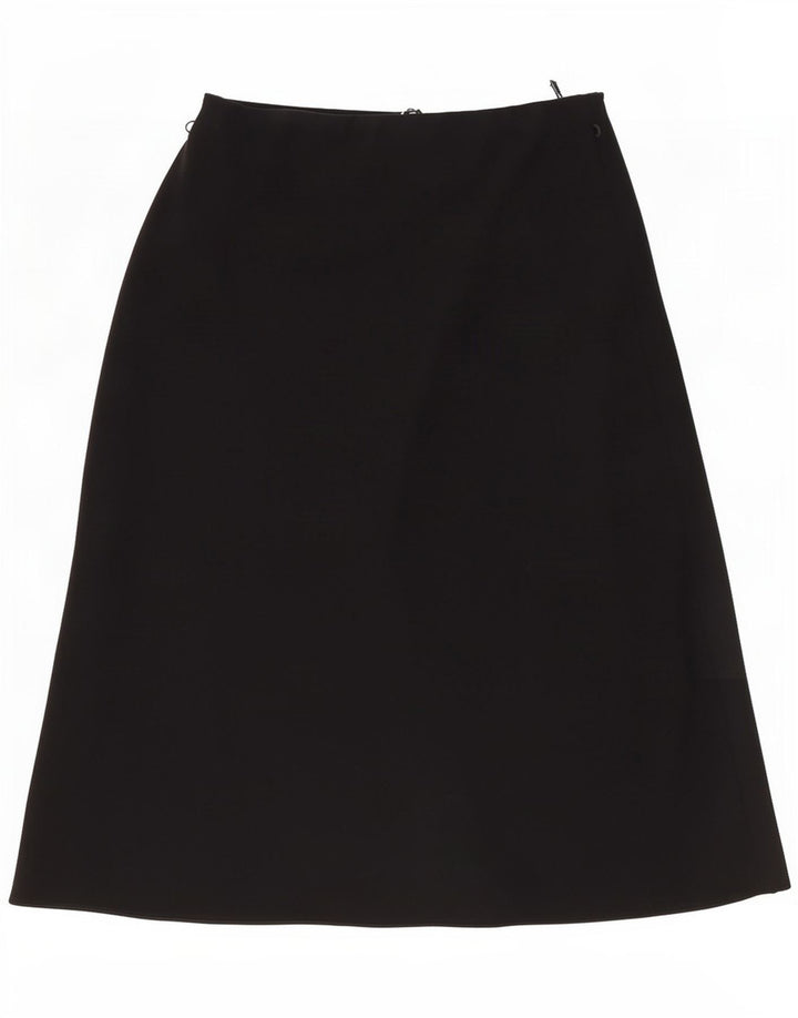 Marks & Spencer A-line nederdel til kvinder UK 16 Large W34 Black
