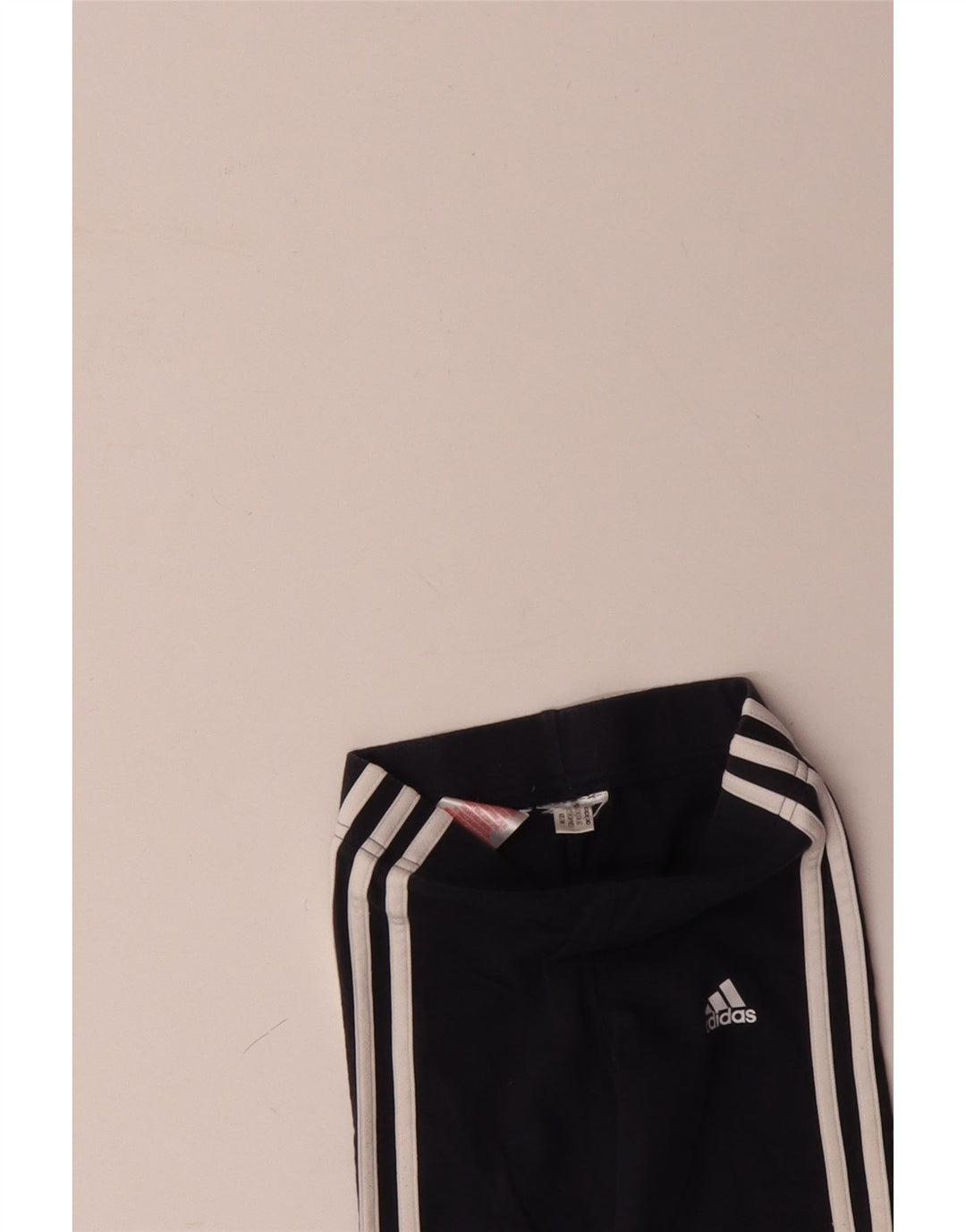 ADIDAS Boys Leggings 7-8 år Sort
