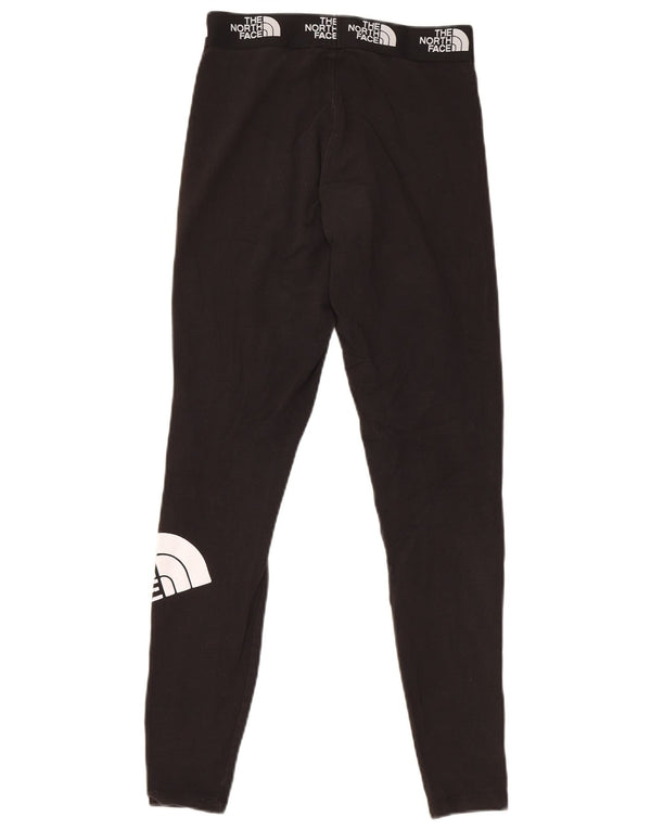 The North Face Kvinders Grafiske Leggings UK 10 Small Black Bomuld