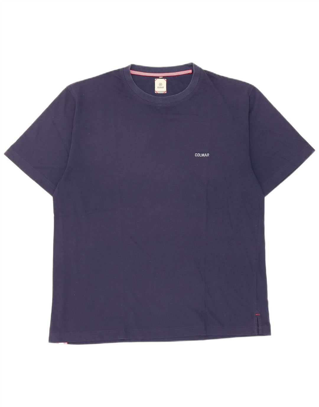 Colmar Herre T-Shirt Top XL Marineblå Bomuld