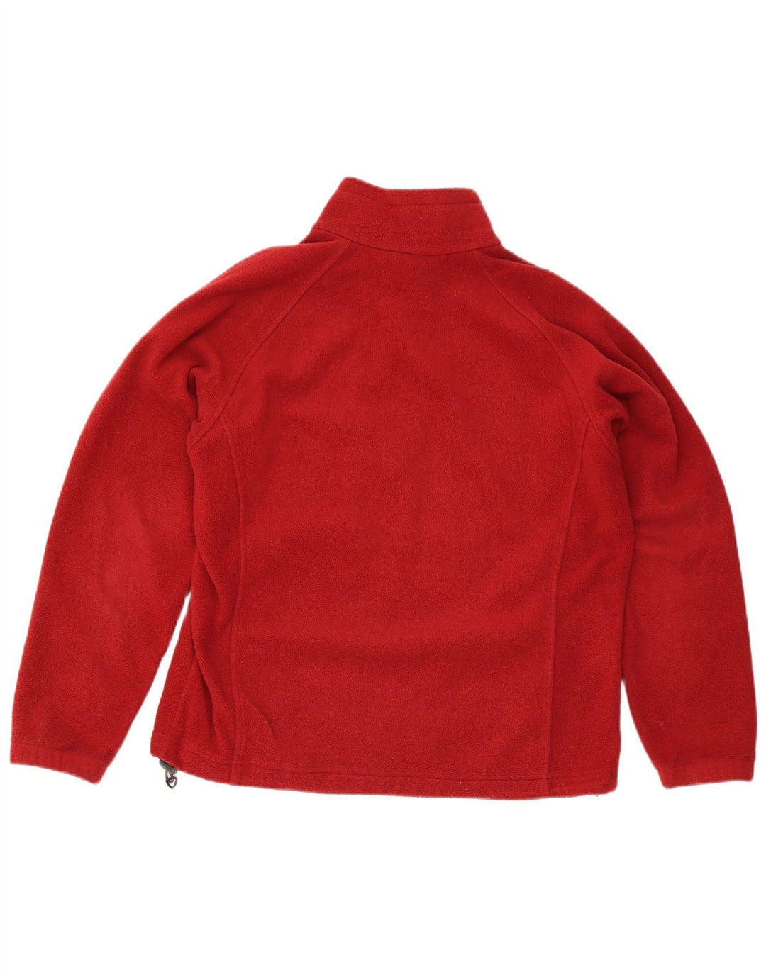 Columbia Dame Oversized Fleecejakke UK 16 Stor Rød Polyester