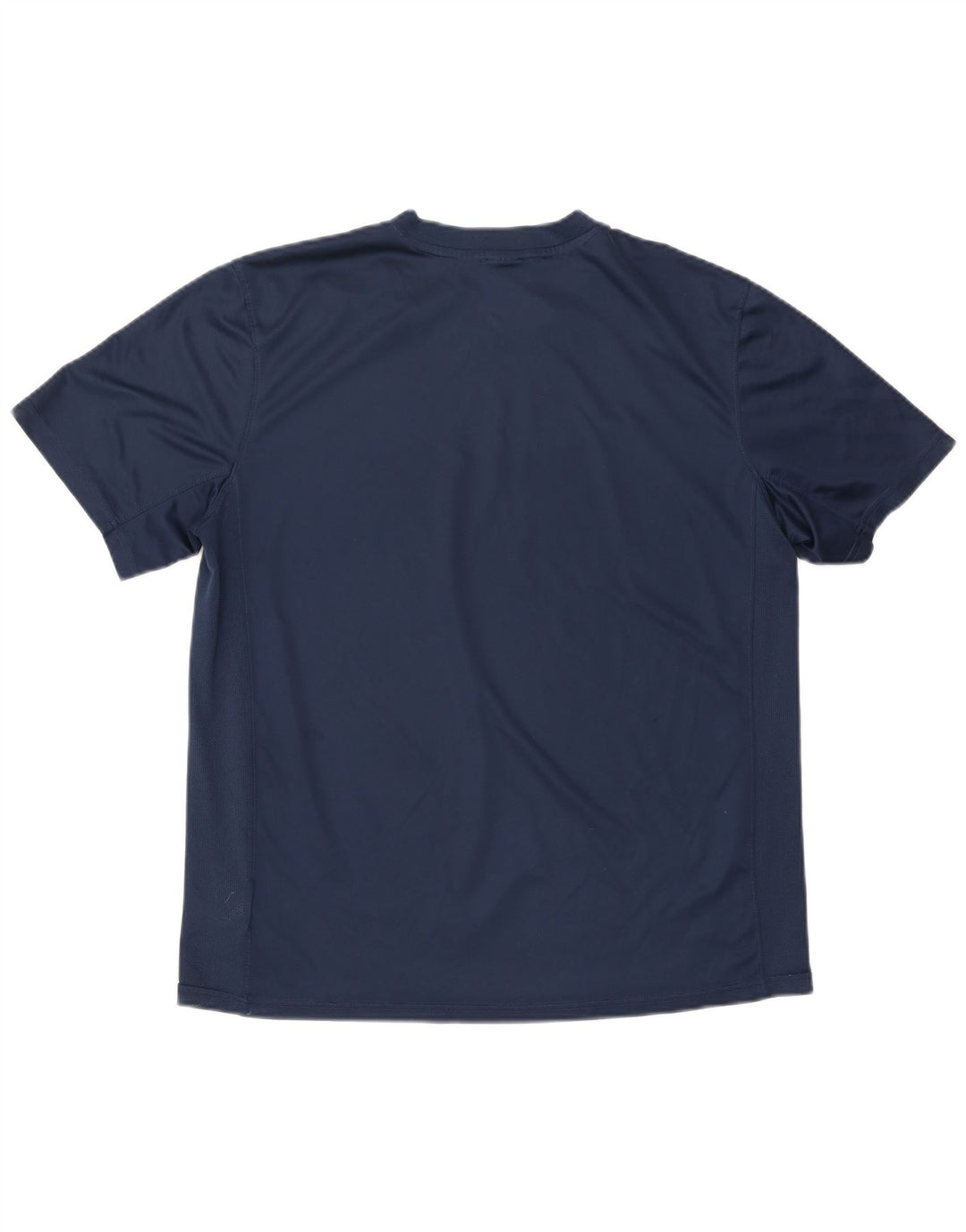 Nike herre Dri Fit T-shirt top XL marineblå polyester