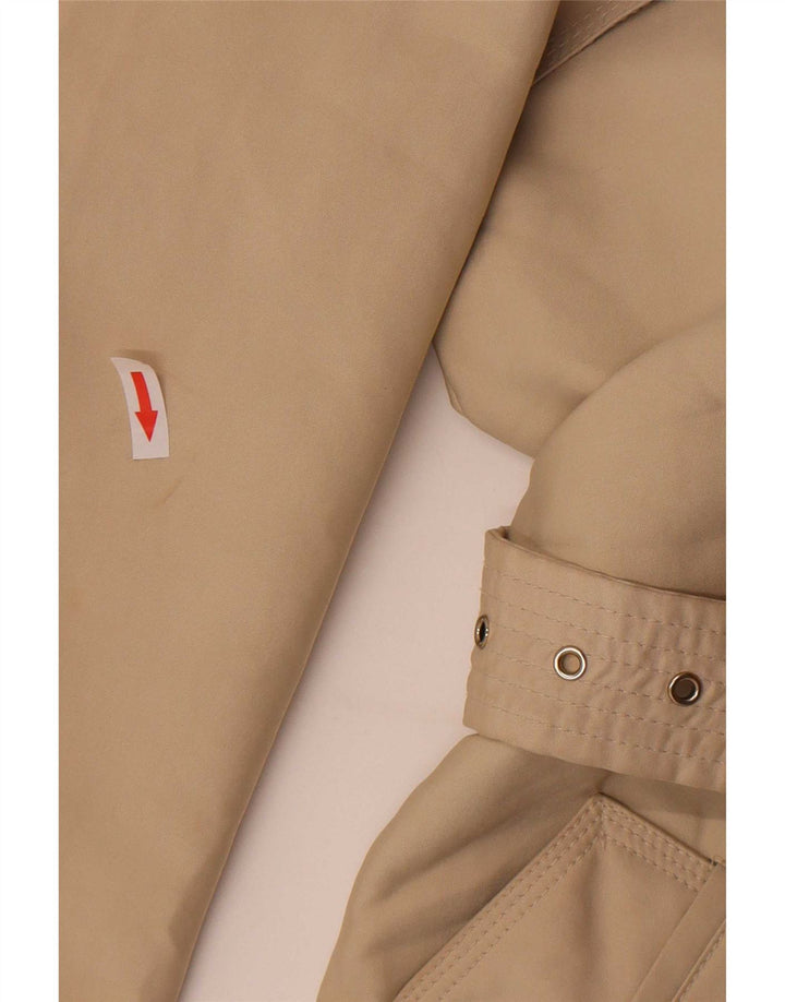 Zara Trench Coat til kvinder UK 10 Small Beige