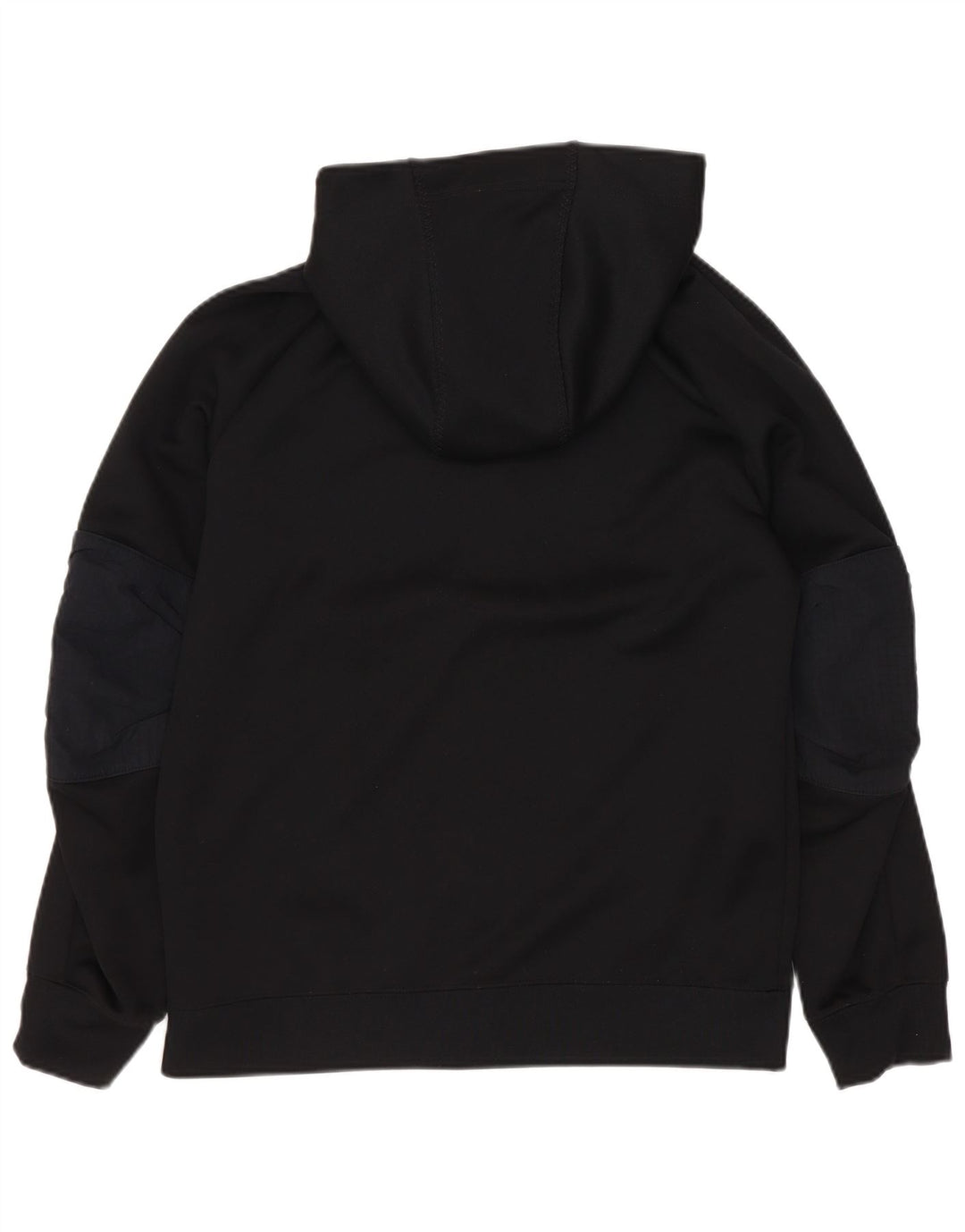 Nike hættetrøje med lynlås til drenge 10-11 år Medium Sort polyester