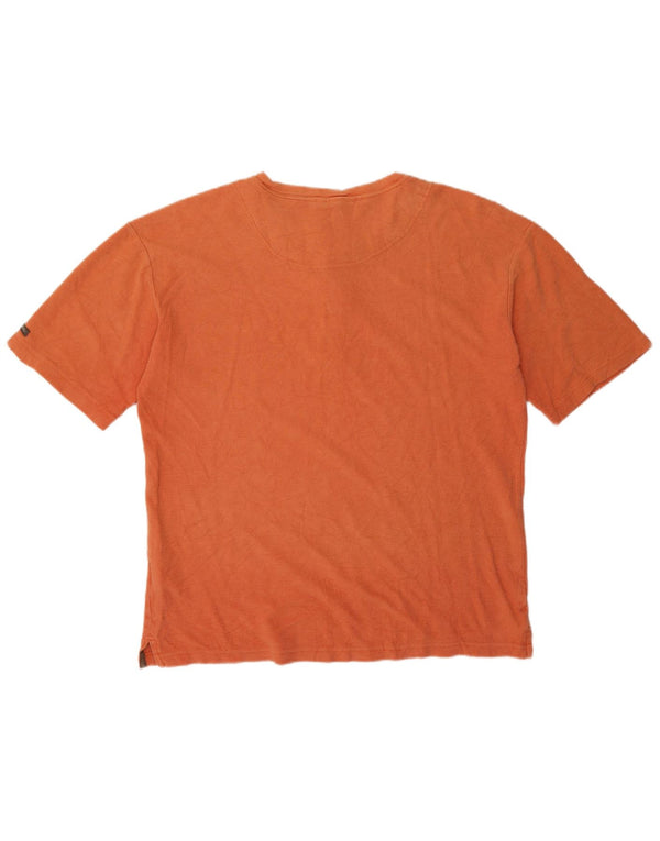 Columbia Herre Regular T-Shirt Top Medium Orange Bomuld