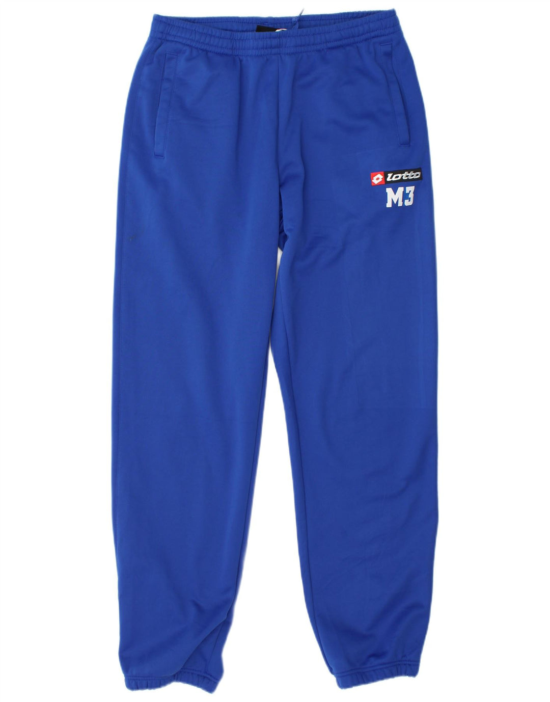 LOTTO Mens Graphic Tracksuit Trousers Joggers Medium  Blue Polyester